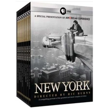 American Experience: NEW YORK: A Documentary Film By Ric Burns (DVD 8-Disc Set)