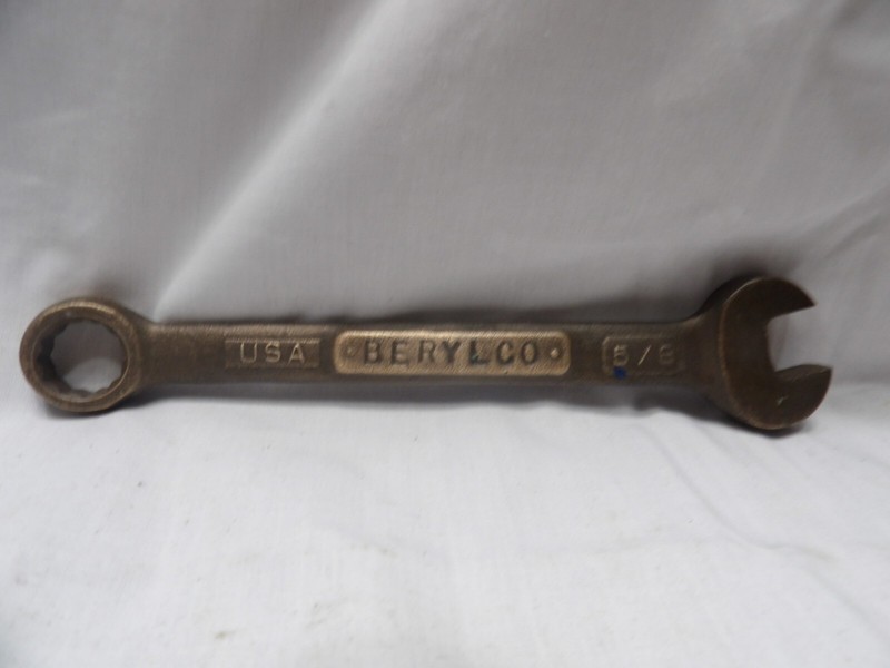 Berylco 5/8" Bronze Combination Wrench W64 USA