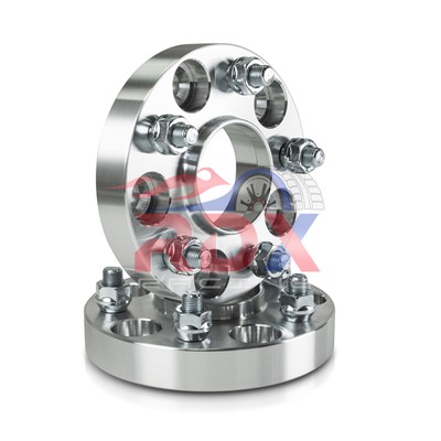 2) 5x120 Wheel Spacers 20mm 6061-T6 Hubcentric 60.1 Hub 14x1.5 Stud