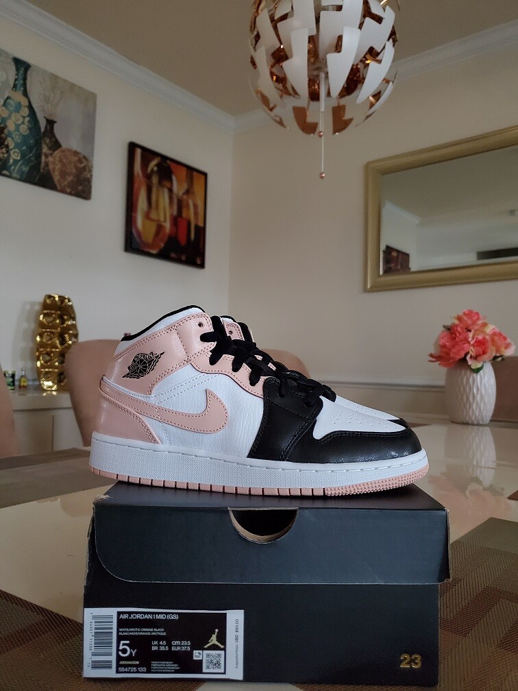 NIKE air jordan1 mid 27.5センチ Amazon.com | Jordan Youth Air 1 Mid (GS) 554725 095 - Size