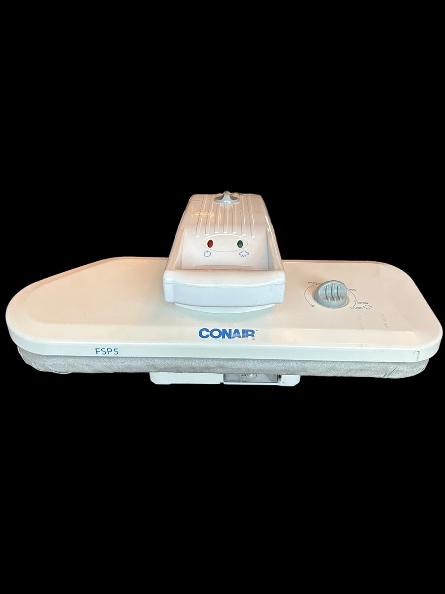 Conair FSP5 Steam Iron Fabric Professional Press Table Top 18 White