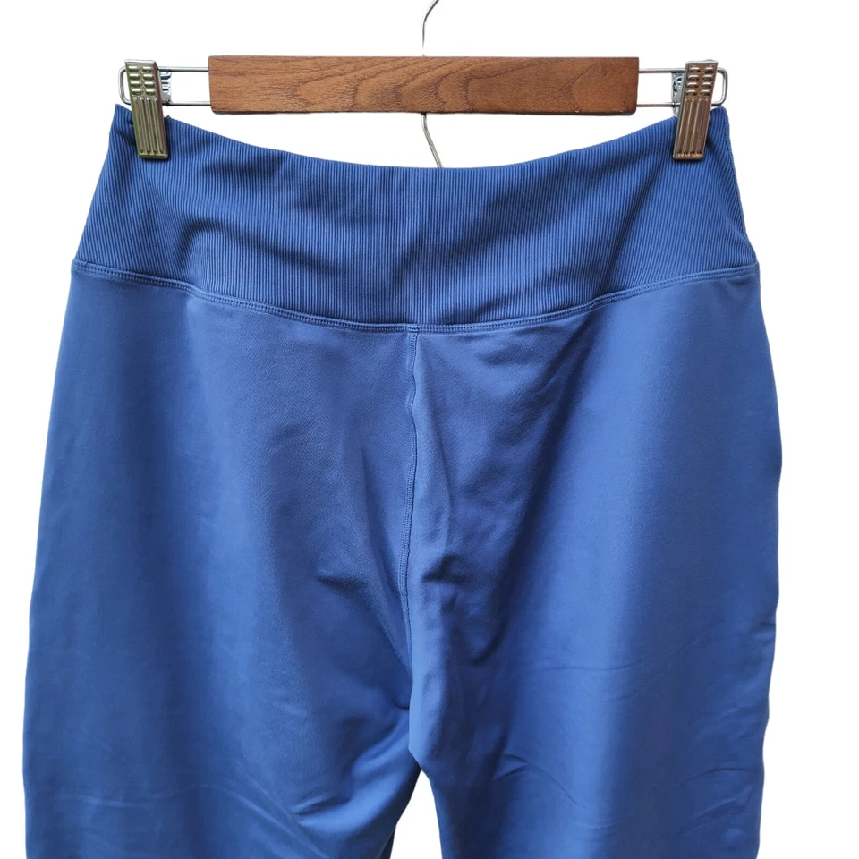 Pantalones capri Kinesis para mujer ropa deportiva azul marino elástico cintura recta M Foto 4 de 4