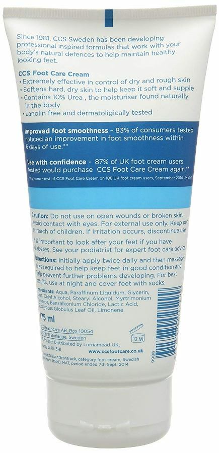 ccs foot cream