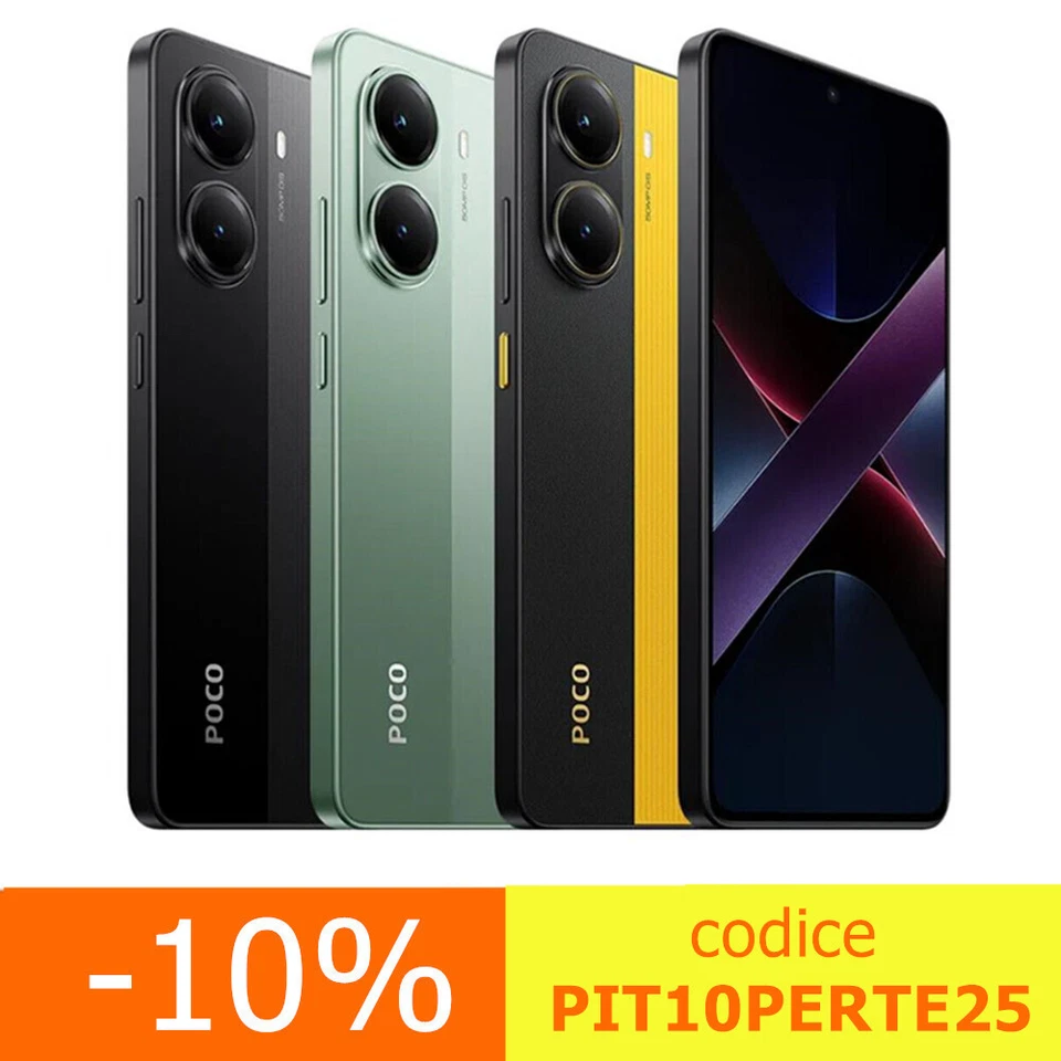 Xiaomi POCO X7 Pro 5G Smartphone 8+256GB 120Hz 50MP 6.67'' 6000mAh 90W Globale