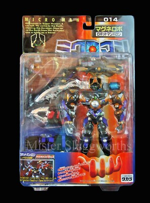 Takara Micronauts Microman 013 Magne Powers Robot Man Ace Action