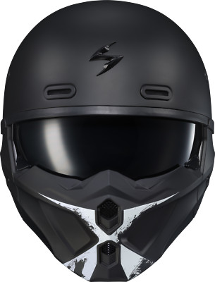 Scorpion Covert X Face Mask Ray Matte White