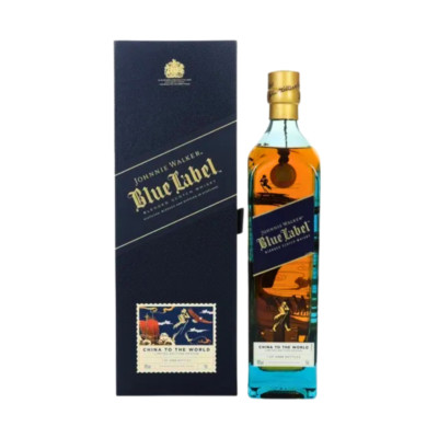 Johnnie Walker Blue Label Scotch Whiskey 46%, 0,75L Whisky China To The World