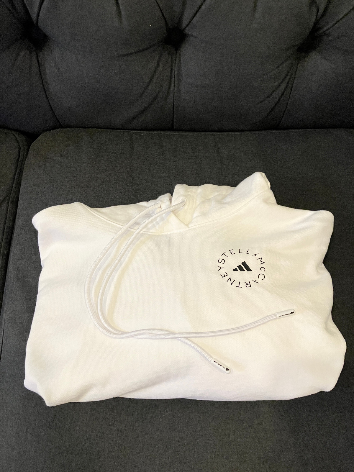 Adidas by Stella McCartney FuturePlayground Cropped Hoodie Women's  Size SMALL image 2