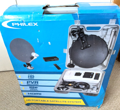 Philex Vision HD tragbare Satellitenanlage unbenutzt