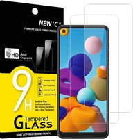 Panzer Schutzglas Samsung Galaxy A21 2 StüCk 9H Displayschutzfolie