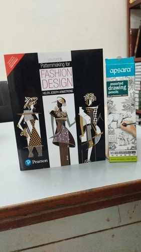 Patternmaking for Fashion Design 5E By Helen Joseph + Drawing Pencils Set