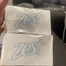 Lot (2) Vintage Zest Fresh 4oz Soap Bars New Old Stock in Original Boxes
