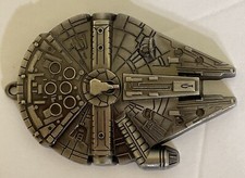 DISNEY STAR WARS Stainless Steel Millennium Falcon Necklace w/o Chain