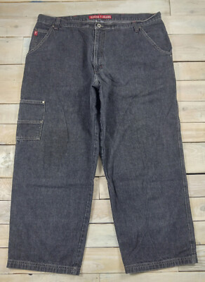 Vintage 90s GUESS USA Workwear Faded Black Carpenter Utility Vintage 90s GUESS USA Workwear Faded Black Carpenter Utility
