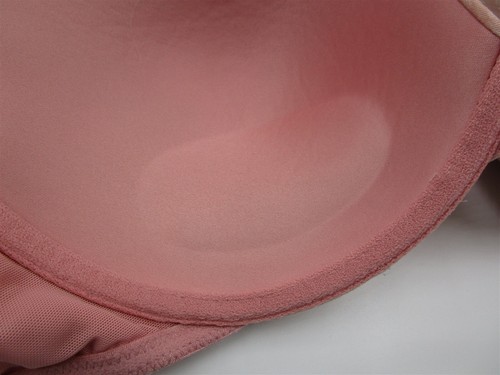 Cacique Smooth Boost Plunge 40D Floral Pink Cleavage Enhancing Lane Bryant - Picture 16 of 16