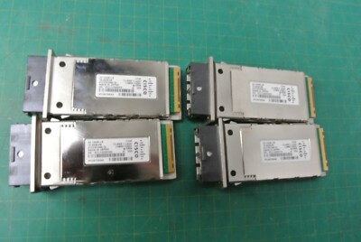 lot of 4 Cisco X2-10GB-LR Optical Transceiver Module IPUIA70RAA Version 4 V04