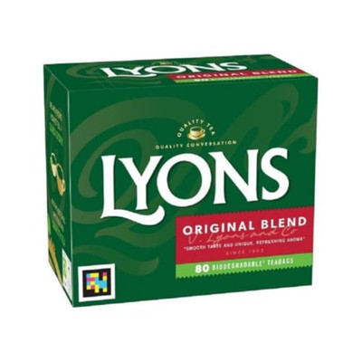 Original Blend Lyons Tea 80 Teabags