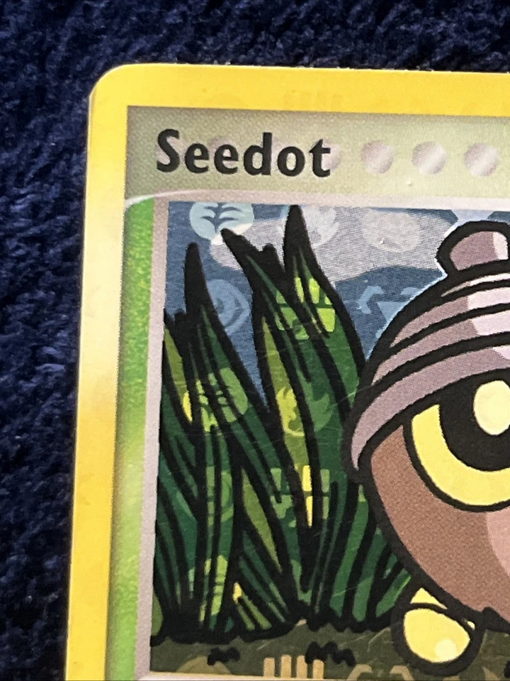 Hidden Legends Seedot Reverse Holo 71/101 Vintage Pokemon TCG - Image 2 of 4