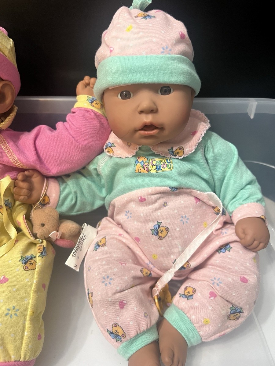 Vintage Chou Chou Baby Doll Twin Set With Accessories From The 90s