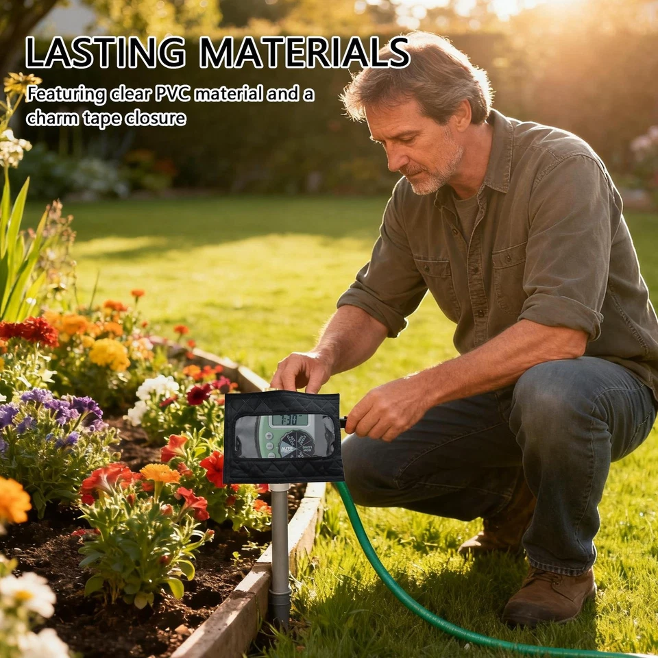 Hose Watering Timer Cover Outdoor Practical Weather Protection Accessories - Image 2 of 4