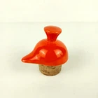 Vintage 1936-1944 HLC Fiesta Pottery Radioactive Red Coffee Carafe - LID ONLY!
