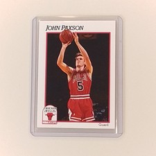 1991-92 NBA Hoops - John Paxson #33 Chicago Bulls NBA Card 