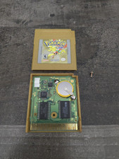 Pokémon Gold Version GBC (Game Boy Color, 2000) Authentic Tested New Battery