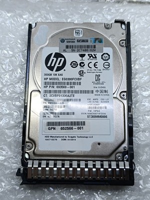 HP - 693569-001 - M6625 300GB 6G SAS 10K rpm SFF (2.5-inch) Dual Port_0,6_6