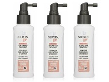 Nioxin System 3 Scalp Treatment Color Safe Light Thinning 3.38 oz - Pack of 3