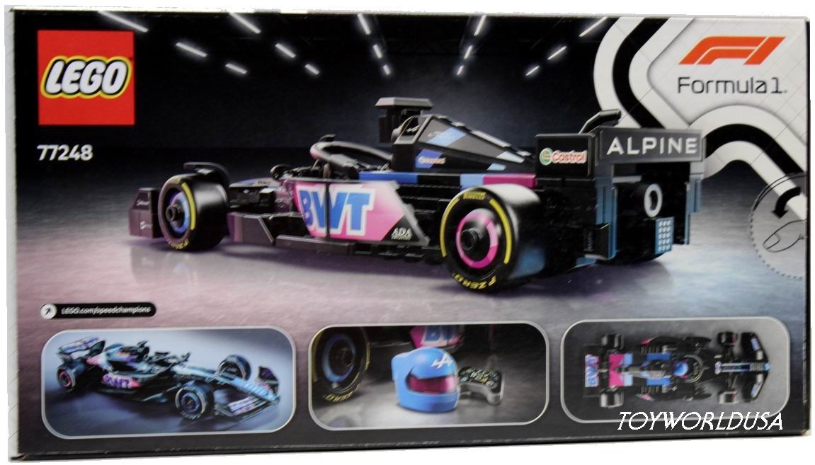Lego #77248 SPEED CHAMPIONS BWT Alpine F1 Team A524 Formula 1 | eBay