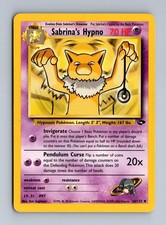 Sabrina's Hypno Gym Challenge 56/132 Unlimited LP Pokemon 2000