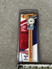 NEW NOS Central Matco Tools 6” 155mm Dial Caliper .01” & 1/64”
