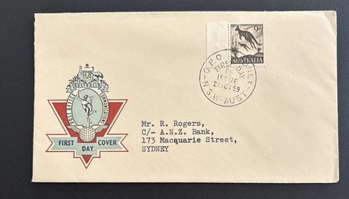 Australia FDC 1959 Post Office Communications