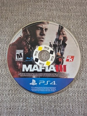 Mafia III - Sony PlayStation 4 PS4 DISC ONLY, NO USPS TRACKING