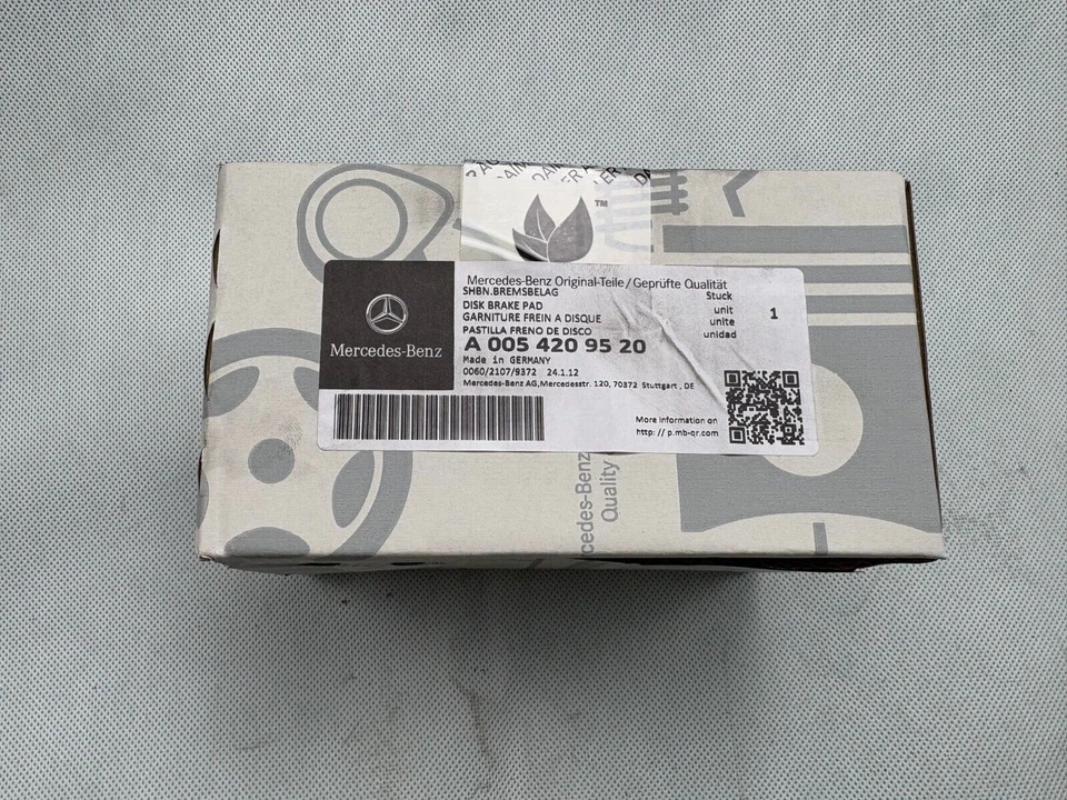 Juego de pastillas de freno delanteras originales Mercedes W220 Clase S OEM, pastillas S500 S430 S55 AMG NUEVO Foto 2 de 4