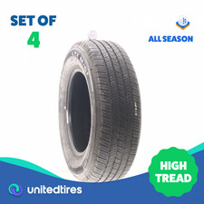 Set Of 4 Used 24570r17 Michelin Ltx Ms2 110t - 10.532 Set Of 4 Used 24570r17 Michelin Ltx Ms2 110t - 10.532