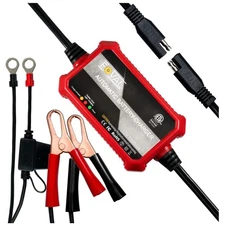 Automatic 12V 1000mA Battery Maintainer - Compact Design with Safety Features