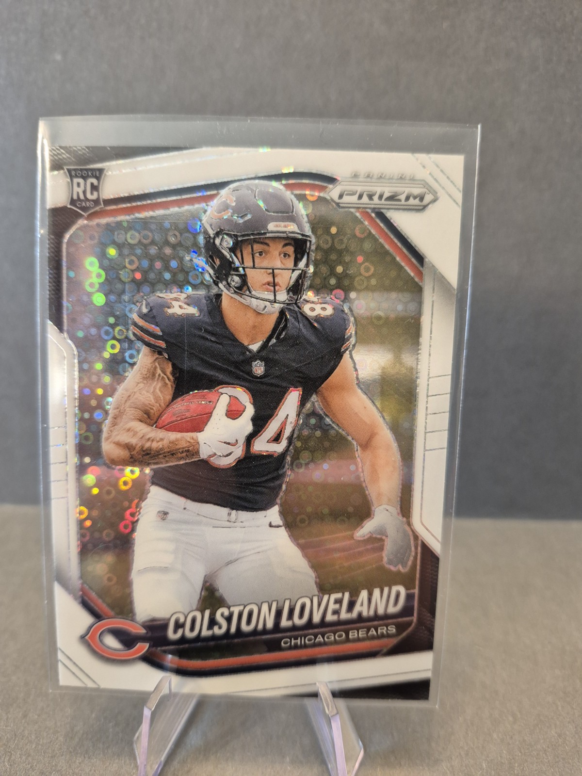2025 Panini Prizm - Rookies Colston Loveland #319 White Disco Prizm (RC)