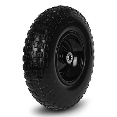 #ad #ad Flat Free Replacement Tires 4.00 6 for Wheelbarrow Wagon Hand Truck 5 8#x27;#x27; Axle $36.47