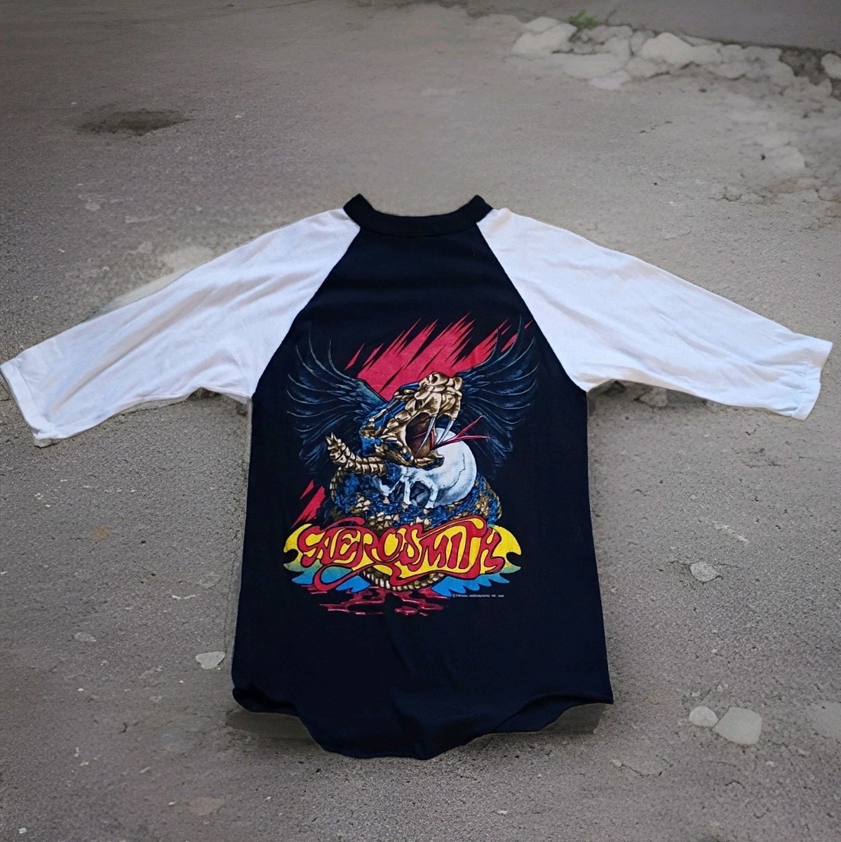 Aerosmith Toxic Twins World Tour 1988 Shirt Svengali Merch Medium