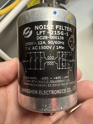 Samsung Front Load Washer Incoming Power Noise Filter DC29-00013B