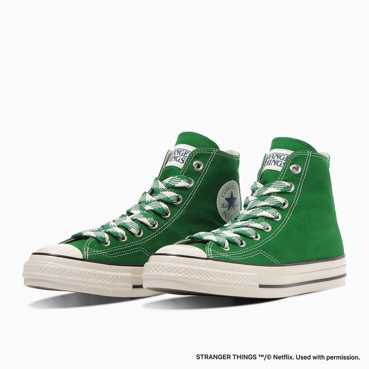 CONVERS × STRANGER THINGS 5 ALL STAR AGED 87 CL HI 31316472 Green 