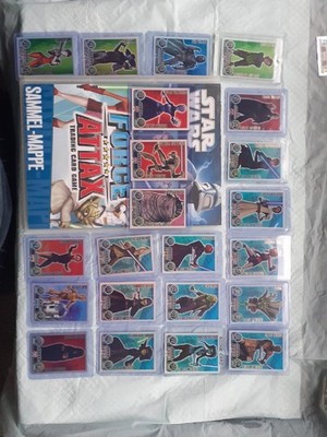 Star Wars Force Attrax CW Serie 1 komplett +le1 +LE BOBA FETT 