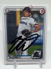 2020 Bowman 1st Zach McCambley BD-112 SIGNED Rule V Philadelphia Phillies