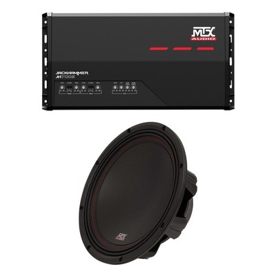 MTX Audio JH7005 Jackhammer 5 Ch. Amp, 35-Series 10'' Subwoofer Bundle