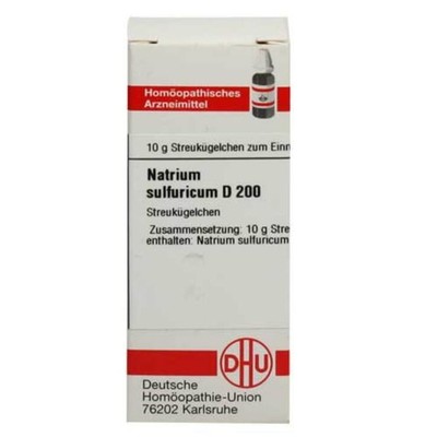 DHU Natrium sulfuricum C 200 Globuli · 10 g · PZN 02928120