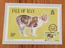 Gro&szlig;britannien - Isle of Man - Manx Katze von 1989 # 4076