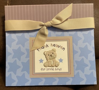 Child Of Mine by Carters Baby s First Memory Thank Heaven for Little Boys New!