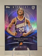 2025-26 Topps Midnight RASHEER FLEMING ROOKIE #91 Phoenix Suns RC