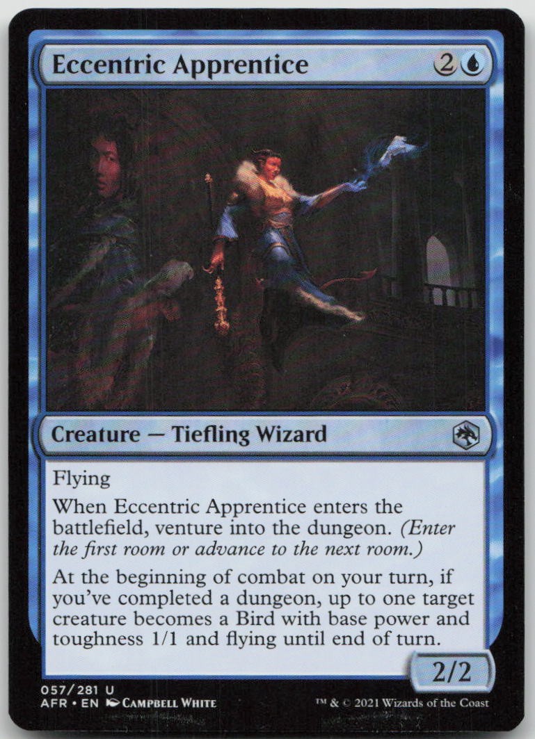Eccentric Apprentice #57 Adventures in the Forgotten Realms MTG Warped
